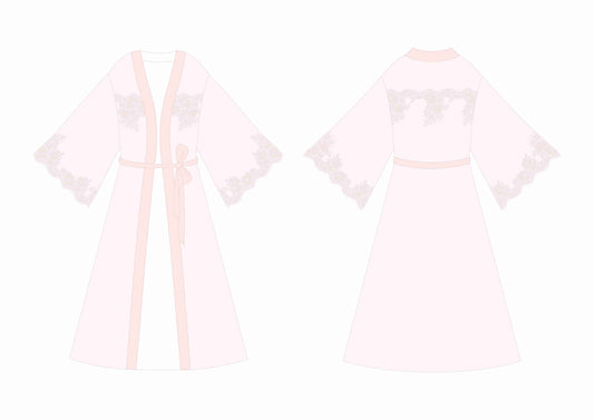 Tulle & Lace Robe